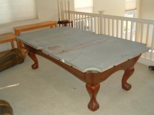 Seattle pool table moves correctly disassemble and reassemble your pool table.